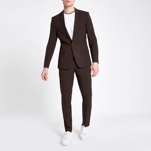 River Island Men's Skinny Suit Jacket 38S